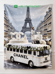 Chanel Throw Blankets